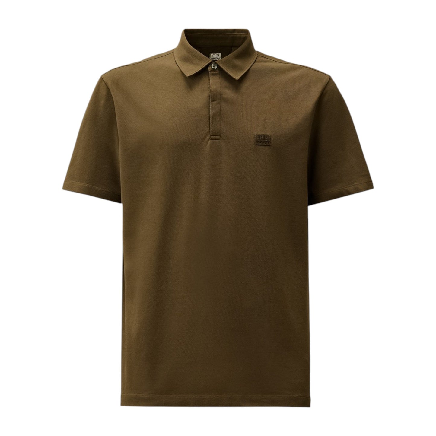 C.P. Company Stretch Piquet Ivy Green Polo Shirt