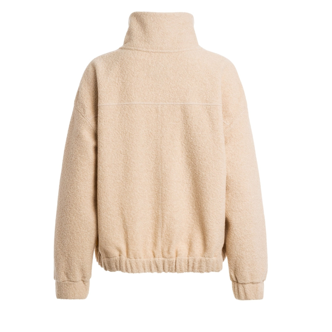 Parajumpers MINORI PWFLCW32 253 SUN KISSED Beige Fleece Oversize Jacket Womens S