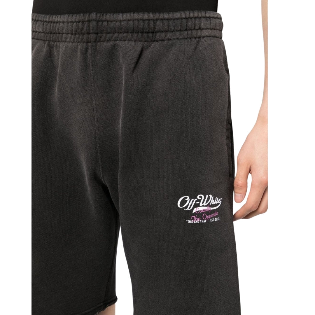 Off-White Wave Off Sweatshorts Black S