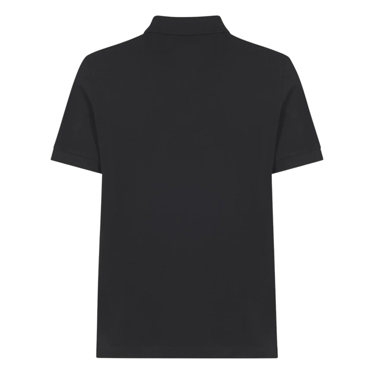 Stone Island Black Cotton Polo