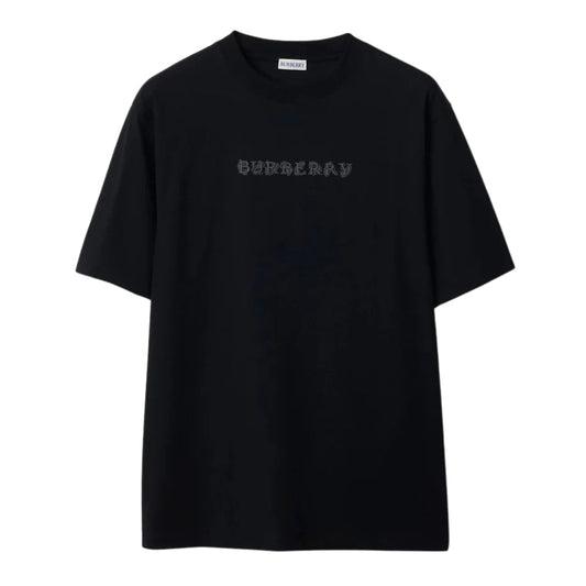 Burberry Paisley Logo Coal Black T-Shirt S