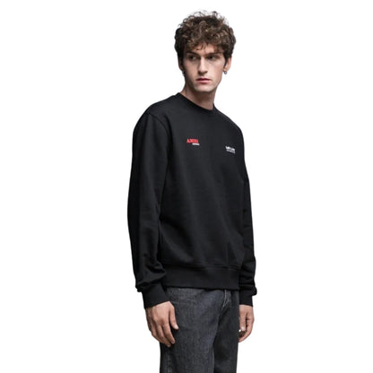 Amiri Drum Machine Black Crewneck Jumper S