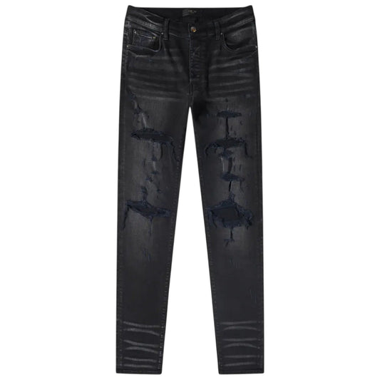 Amiri Thrasher Plus Aged Black Jeans