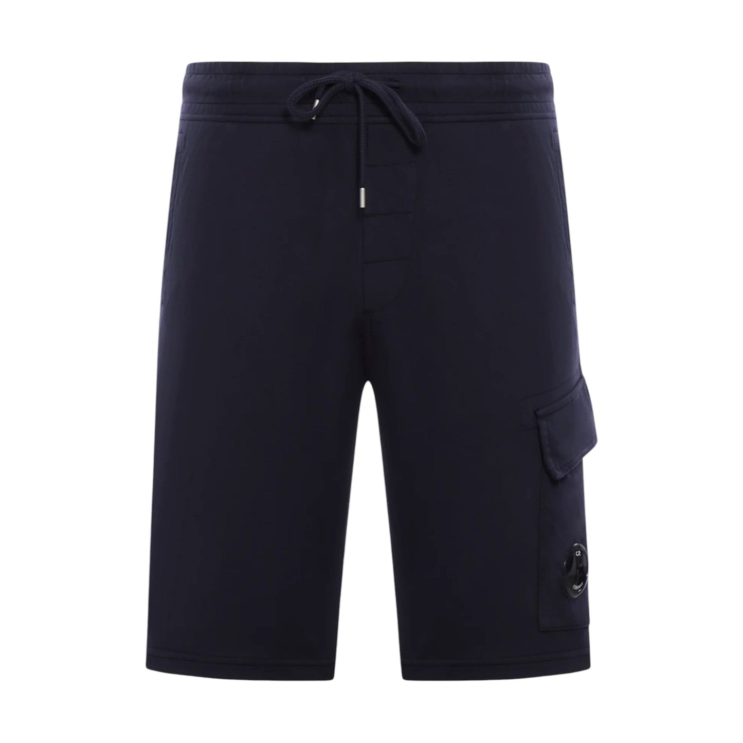 C.P. Company Cotton Lens Navy Shorts