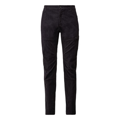 C.P. Company Stretch Velvet Navy Cargo Pants