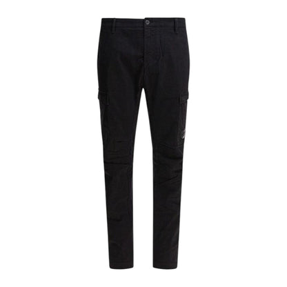 C.P. Company Black Casual Cargo Pants