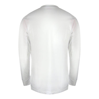 Diesel T Just Ls Div 100 Bright White T Shirts Mens