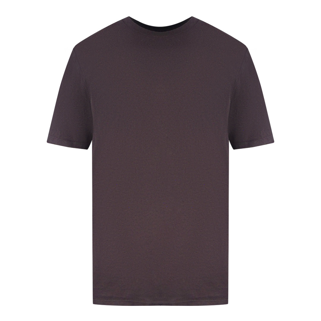 Amiri Print Logo Brown T-Shirt XS