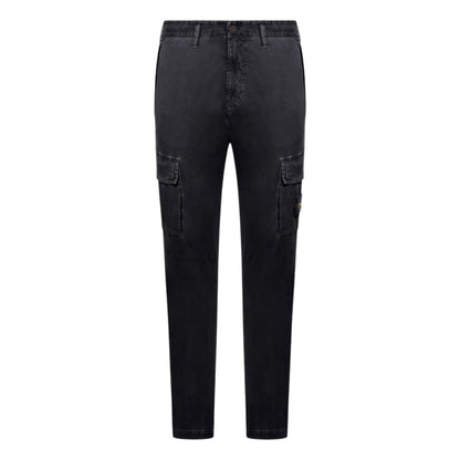 Stone Island Black Cargo Pants