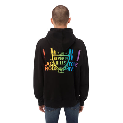 Amiri XO Beverly Hills Black Hoodie S