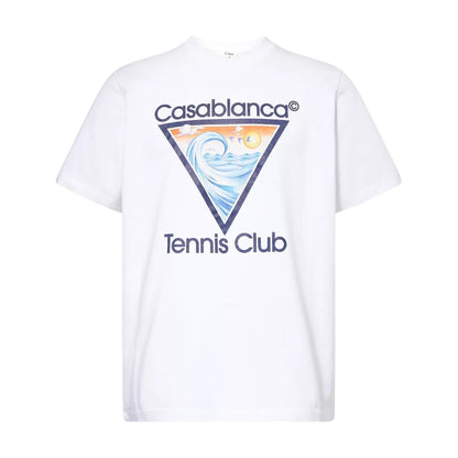 Casablanca White T Shirt Mens