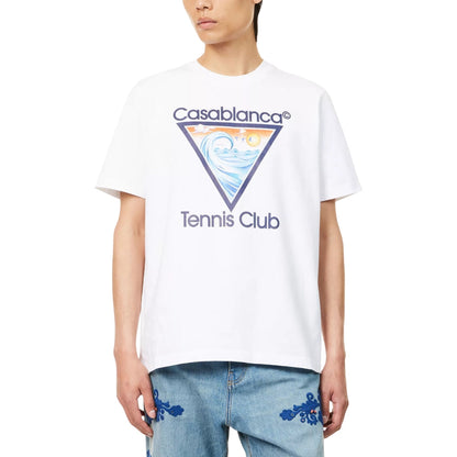 Casablanca White T Shirt Mens