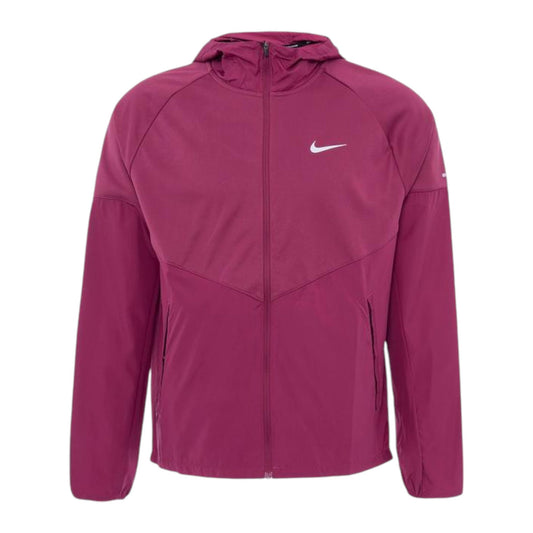 Nike Burgundy Knit Repel Jacket