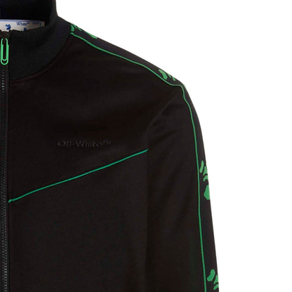 Off-White Ow Face Band Slim Tracktop Black S