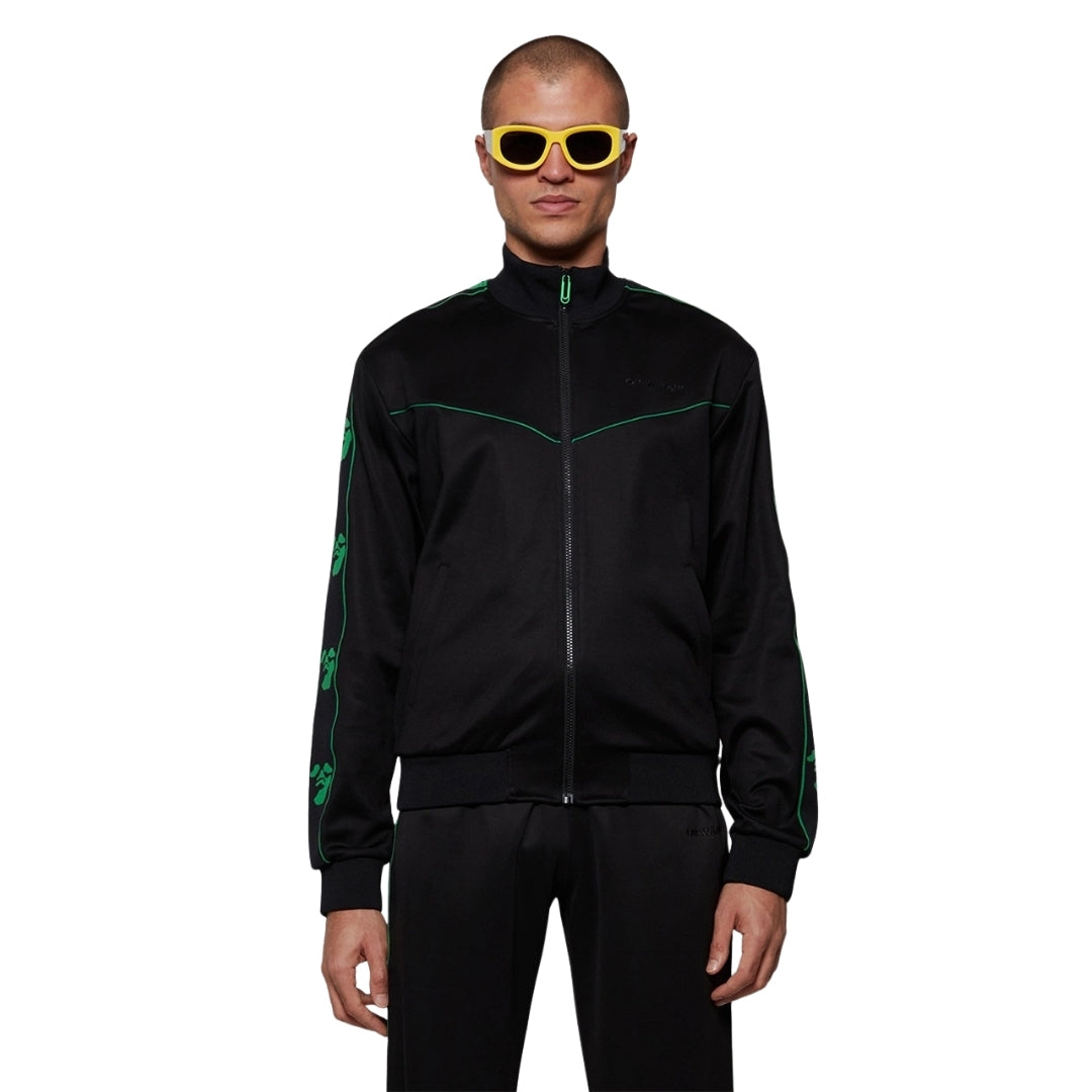 Off-White Ow Face Band Slim Tracktop Black S