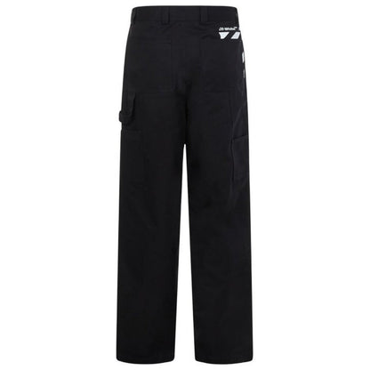 Off-White Diag Pocket Carpenter Pant Black Trousers S
