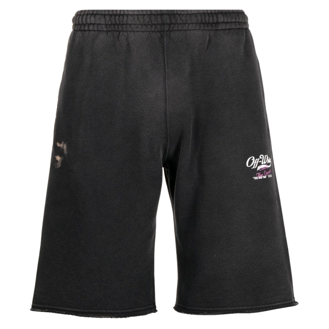 Off-White Wave Off Sweatshorts Black S