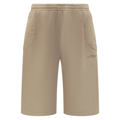 Off-White Laundry Circle Sweatshorts Beige M