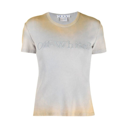 Off-White Laundry Ribbed Basic Tee IT36