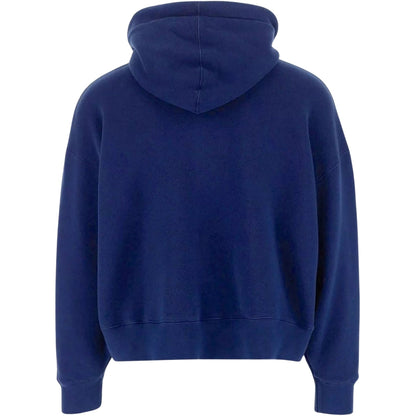 Palm Angels Broken Palm Tree Navy Blue Hoodie