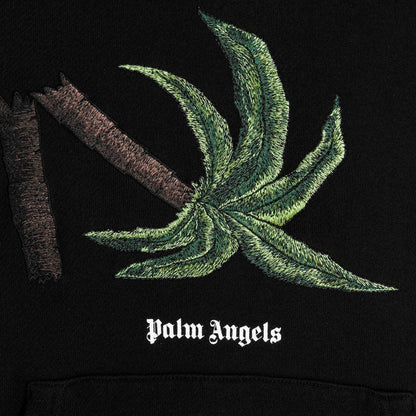 Palm Angels Broken Palm Black Hoodie
