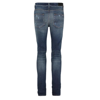 Amiri Slim Fit Slash Deep Classic Blue Denim Jeans W30 L32 / 32L