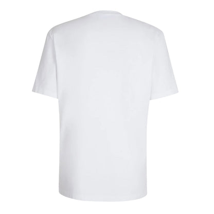 Dsquared2 Flocked Logo T-Shirt White M