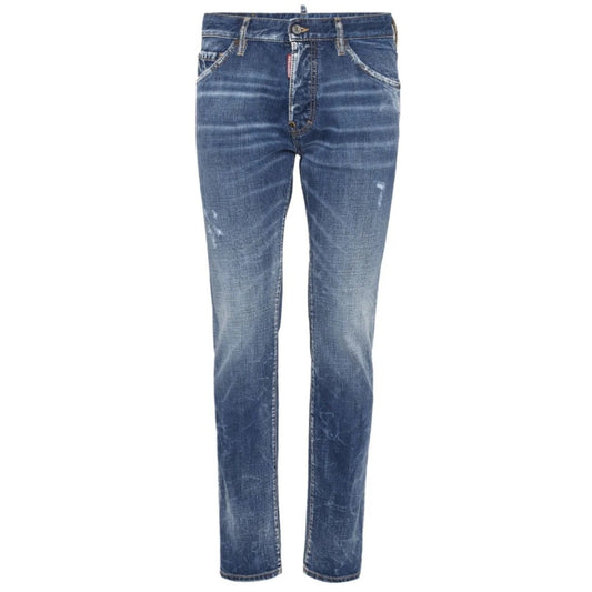 Dsquared2 Medium Reflective Lake Wash Cool Guy Jeans Navy Blue W32