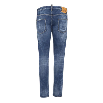 Dsquared2 Medium Reflective Lake Wash Cool Guy Jeans Navy Blue W32