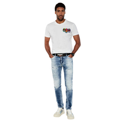 Dsquared2 Light Scarface Wash Cool Guy Jeans Navy Blue W30