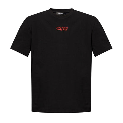Dsquared2 Dsquared2 Loves You T-Shirt Black M