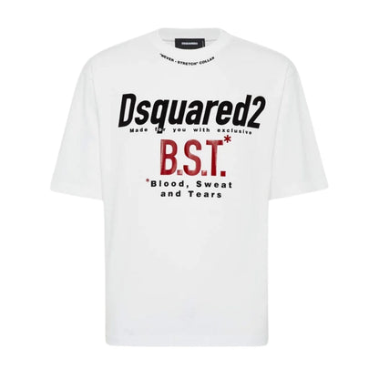 Dsquared2 Bloody Sweat Tears T-Shirt White M