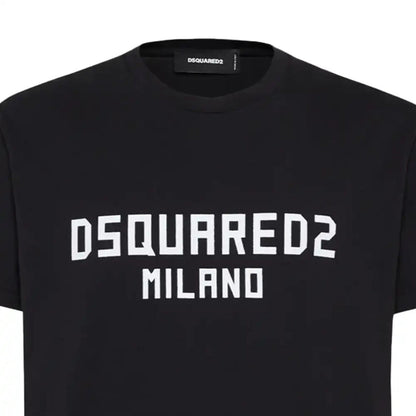 Dsquared2 Cool Fit T-Shirt Black White Print XS