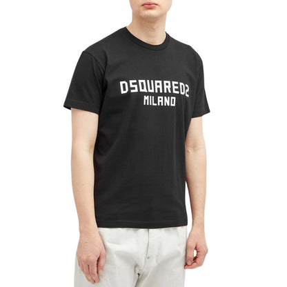 Dsquared2 Cool Fit T-Shirt Black White Print XS