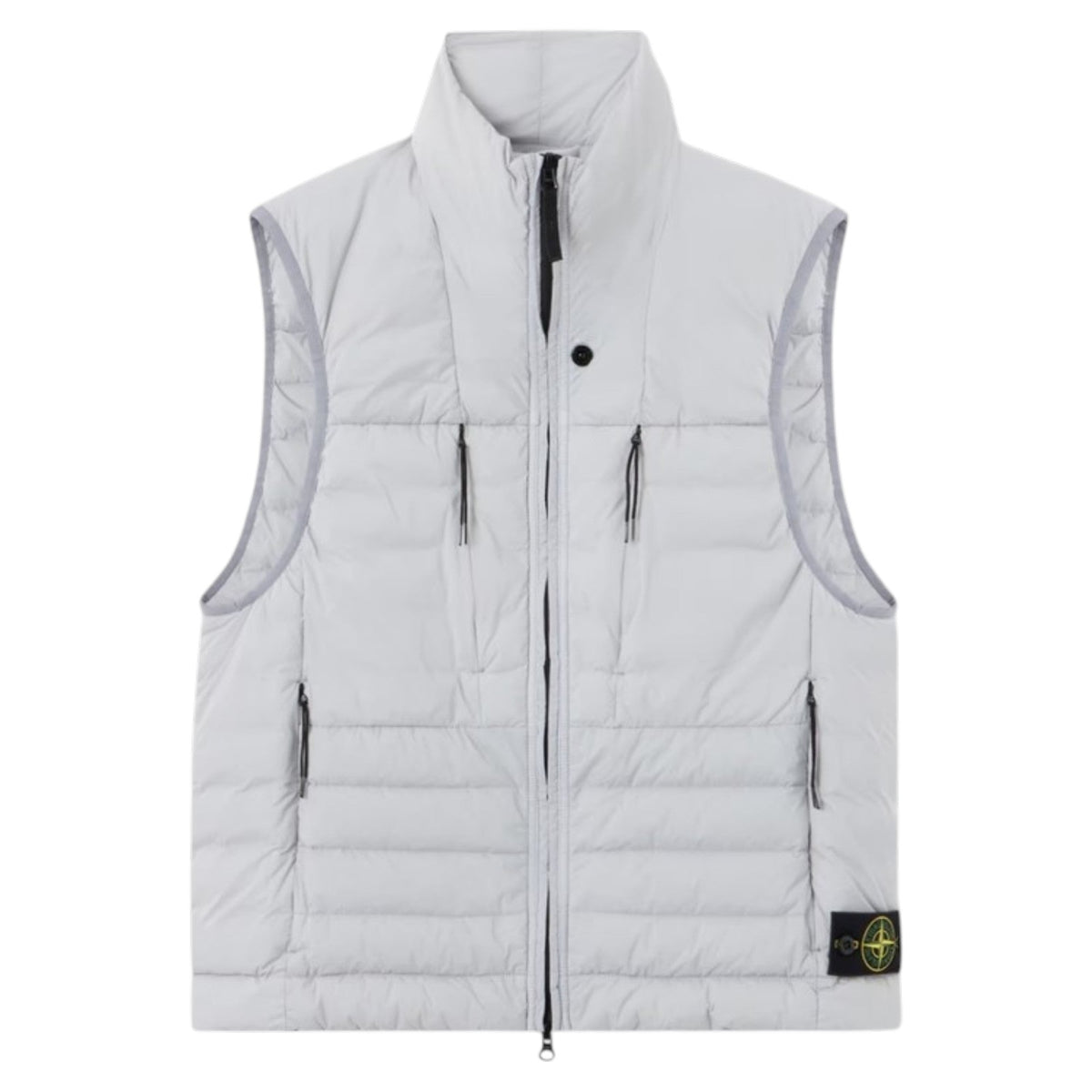 Stone Island Seamless Tunnel Nylon Down-Tc Ash Grey Gilet