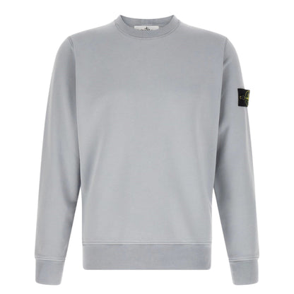 Stone Island Azure Light Grey Sweatshirt