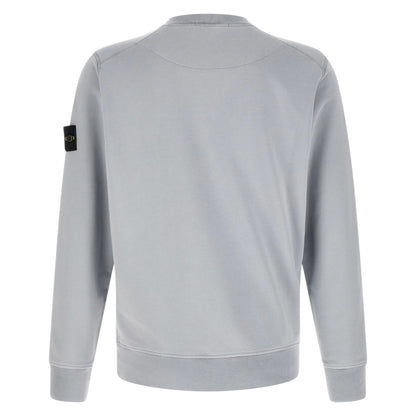 Stone Island Azure Light Grey Sweatshirt