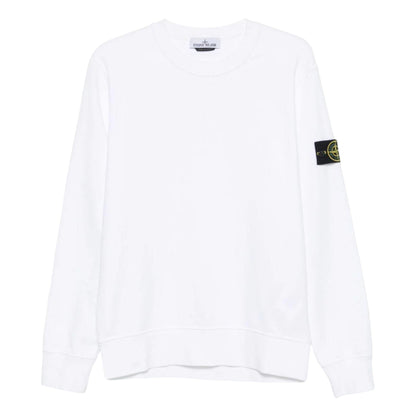 Stone Island White Sweatshirt