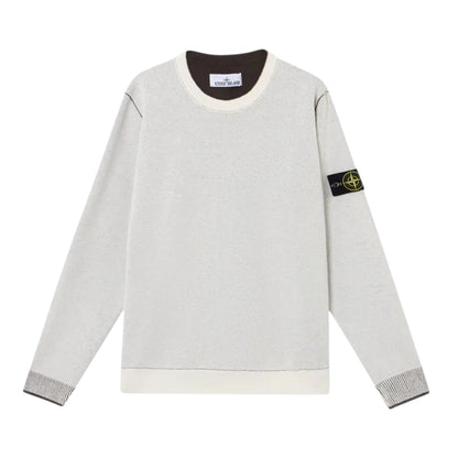 Stone Island Double Face In Cotton And Nylon Reversible Sweatshirt