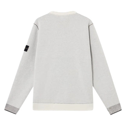 Stone Island Double Face In Cotton And Nylon Reversible Sweatshirt