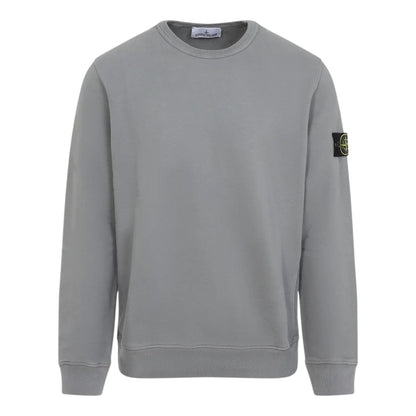 Stone Island Grey Cement Fleece Sweatshirt Sweatshirt