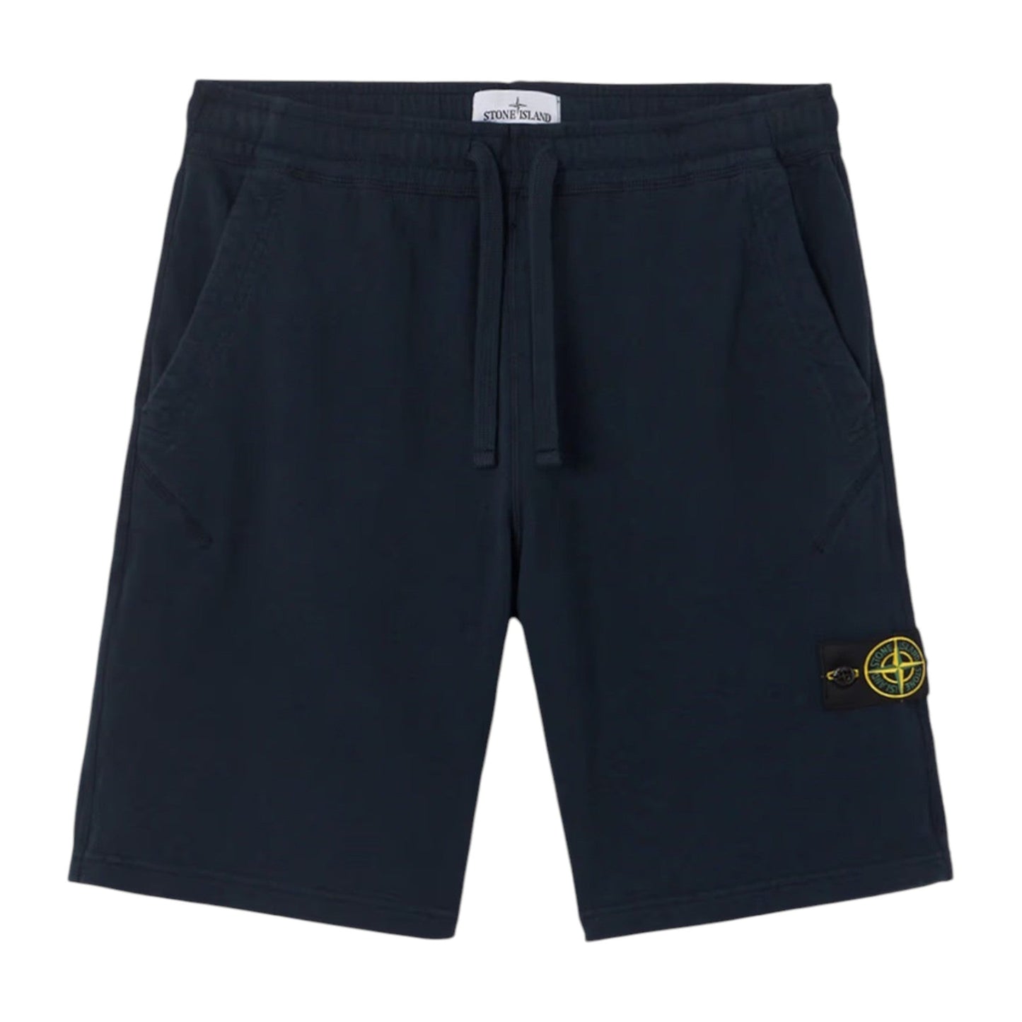 Stone Island Bermuda Navy Cotton Shorts