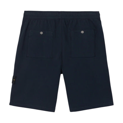 Stone Island Bermuda Navy Cotton Shorts