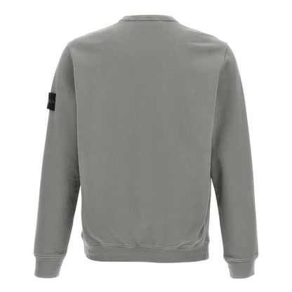 Stone Island Grey Cement Fleece Sweatshirt Sweatshirt
