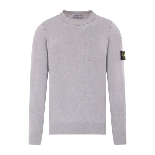 Stone Island Grey Knitwear Sweatshirt