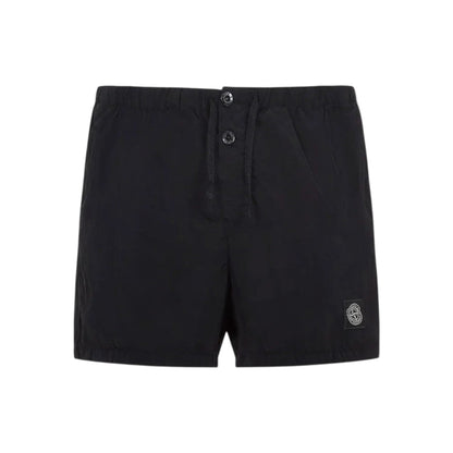 Stone Island Nylon Metal Black Shorts