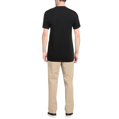 BALMAIN VH1EF000G039 Balmain Paris Retro Logo Black T-Shirt 0FA BLACK T-SHIRT MALE S