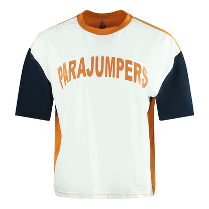 Parajumpers Block Tee Logo White Box T-Shirt