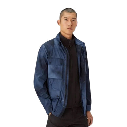 Belstaff Fieldmaster Dark Ink Navy Blue Jacket - Style Centre Wholesale