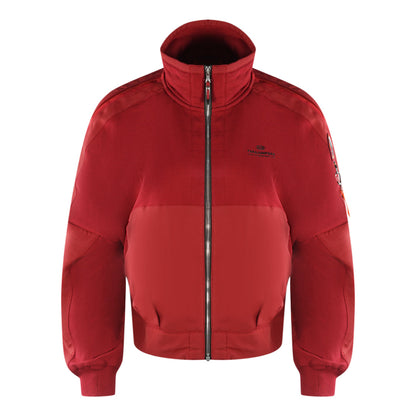Parajumpers Jadie Rio Red Zip Up Sweatshirt